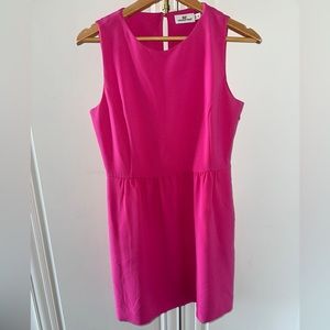 Vineyard Vines Crepe Fit 'N' Flare Sleeveless Women’s Dress
